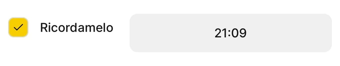 Impostazioni delle notifiche di Habit Bank